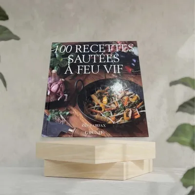 100 recette sautées à feu vif - livre de cuisine